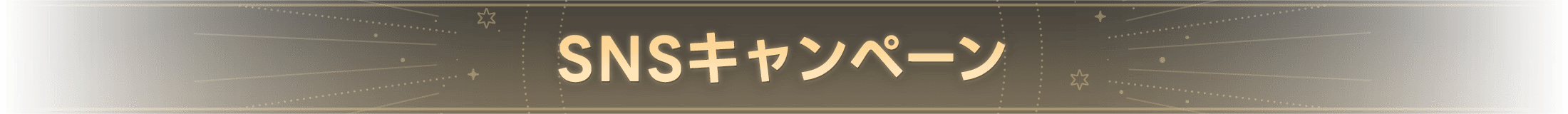 SNSキャンペーン